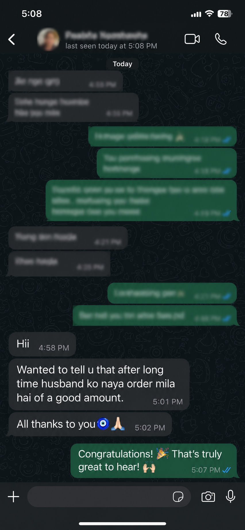 Client review