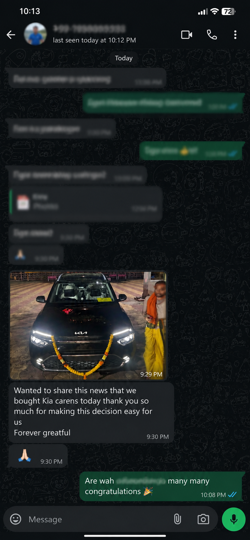 Client review