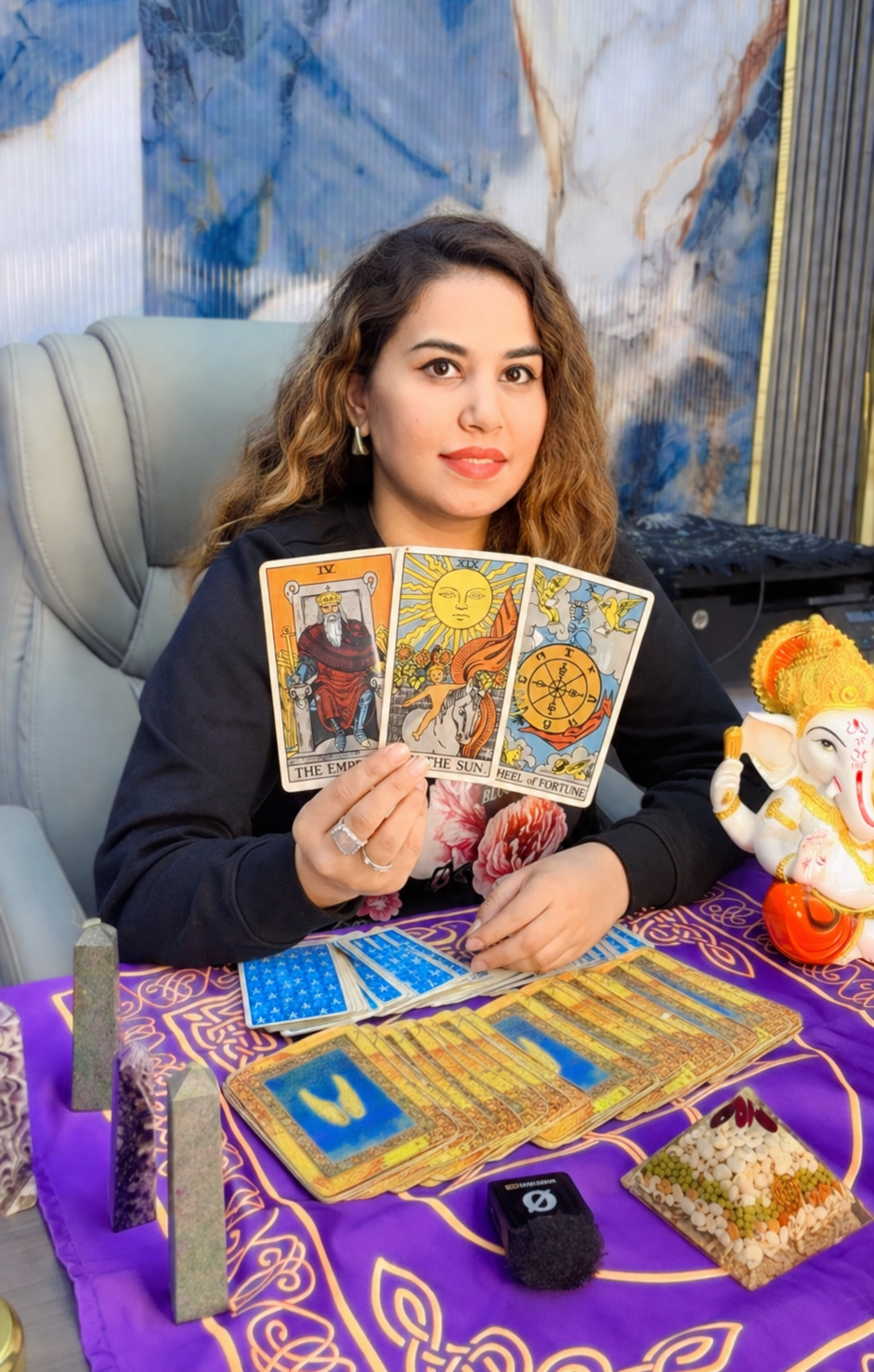 Dr. Sneha Jain, founder of The Hope Tarot, Ph.D. in Spiritual Healing and Certified Reiki Grandmaster
