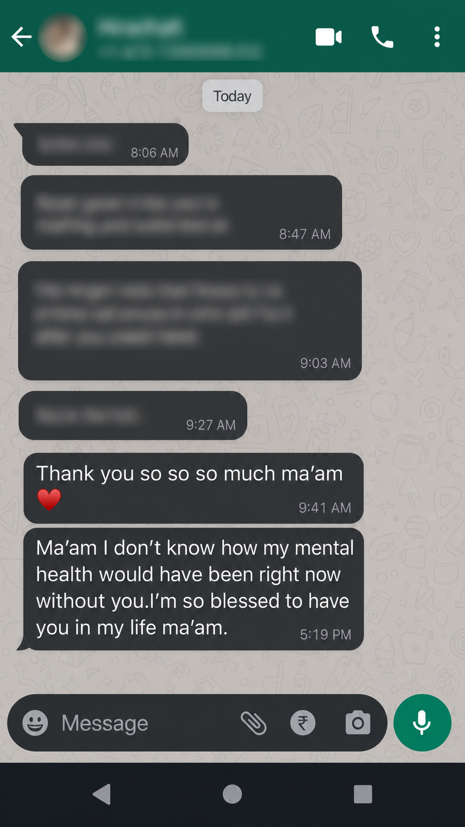 Client review